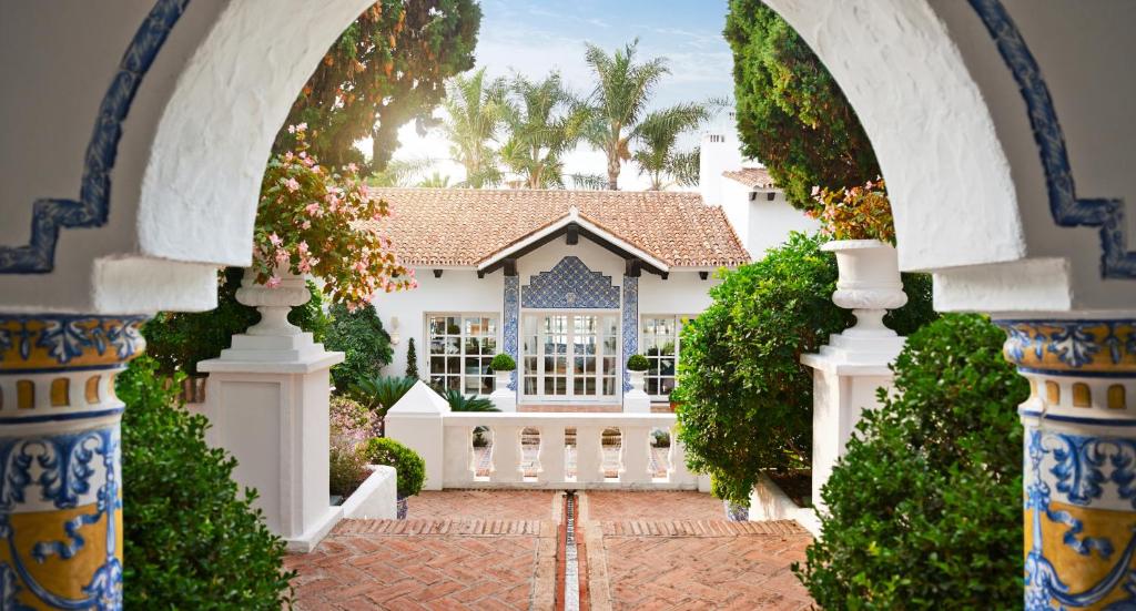 Marbella Club Hotel gardens and grounds.