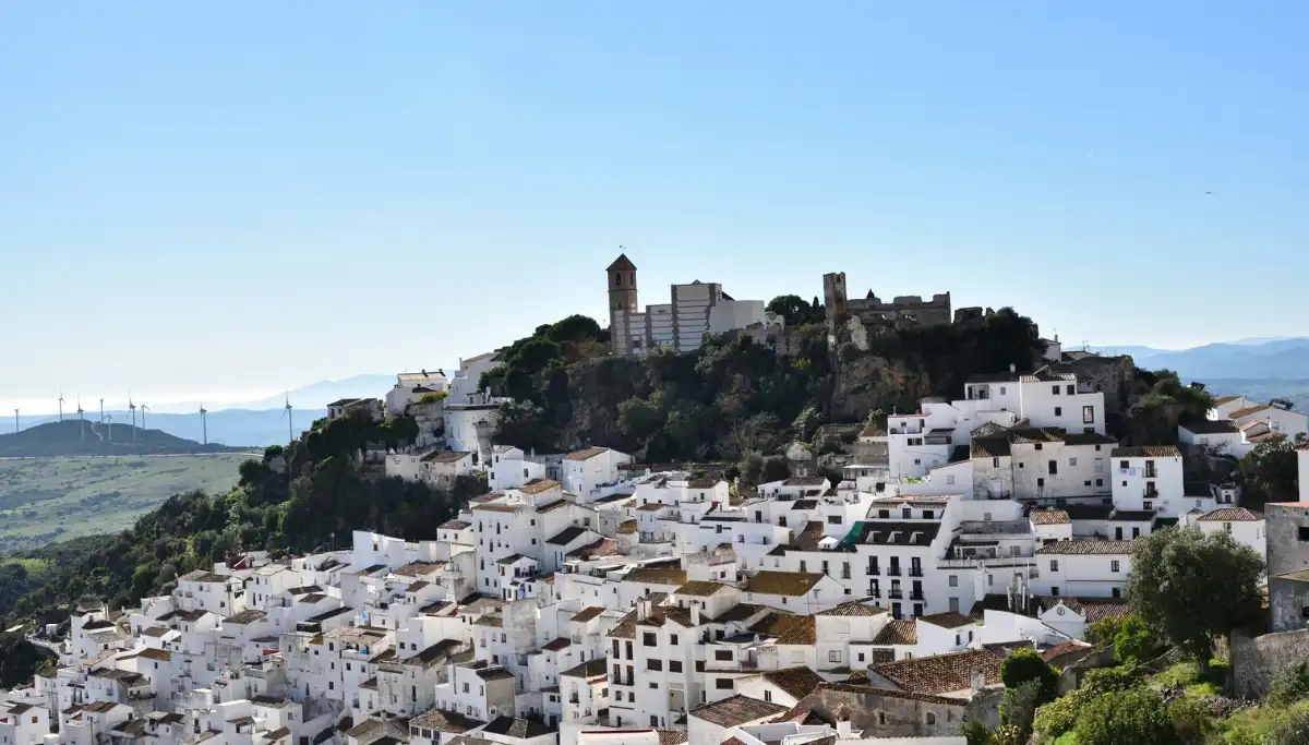 Gaucín village with views to Africa