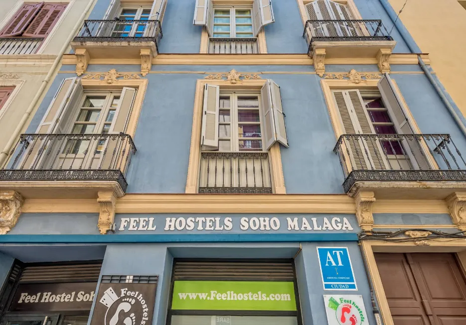 Feel Hostels Soho backpacker hostel in the centre of Malaga's arts district