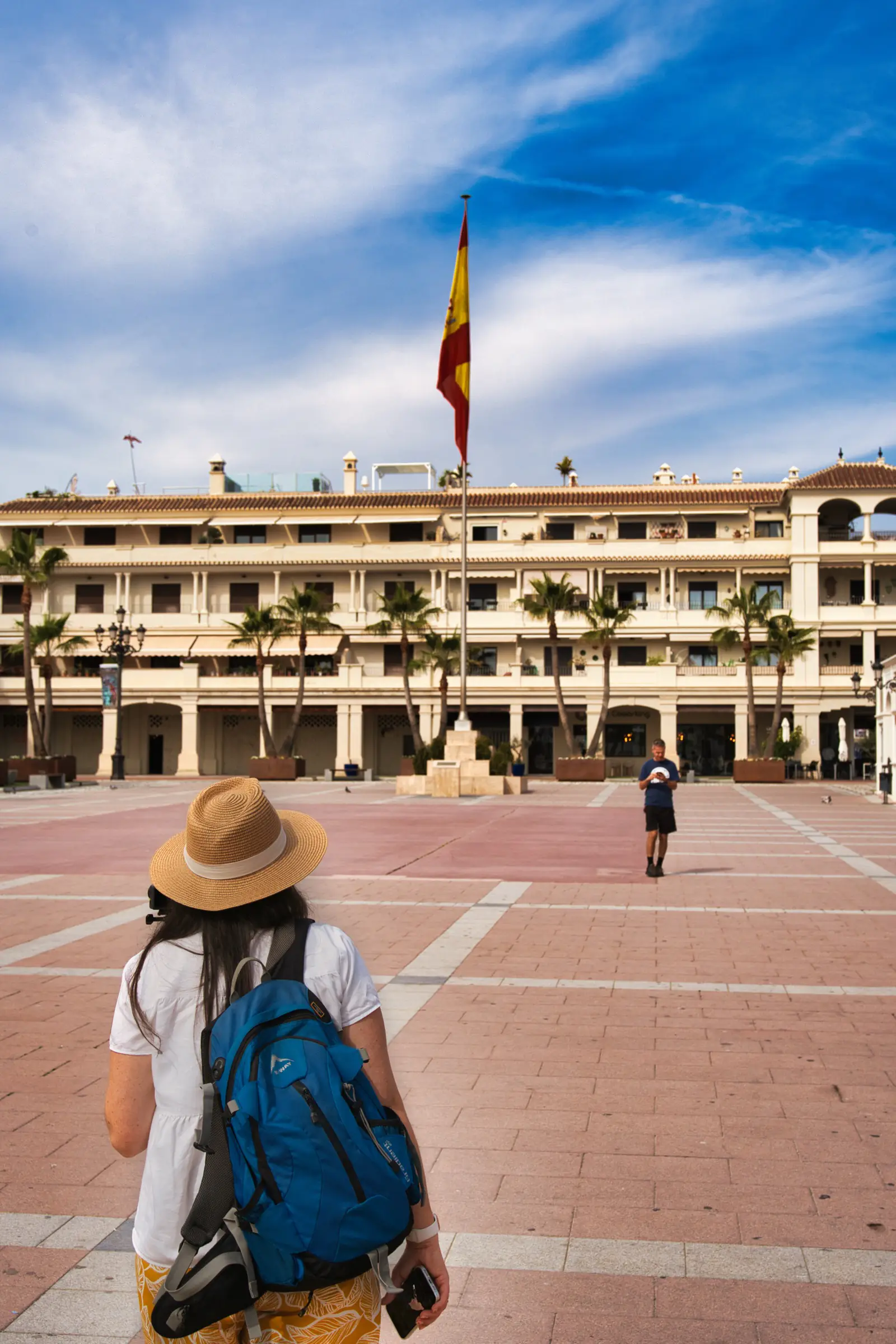 Plaza de España in Nerja