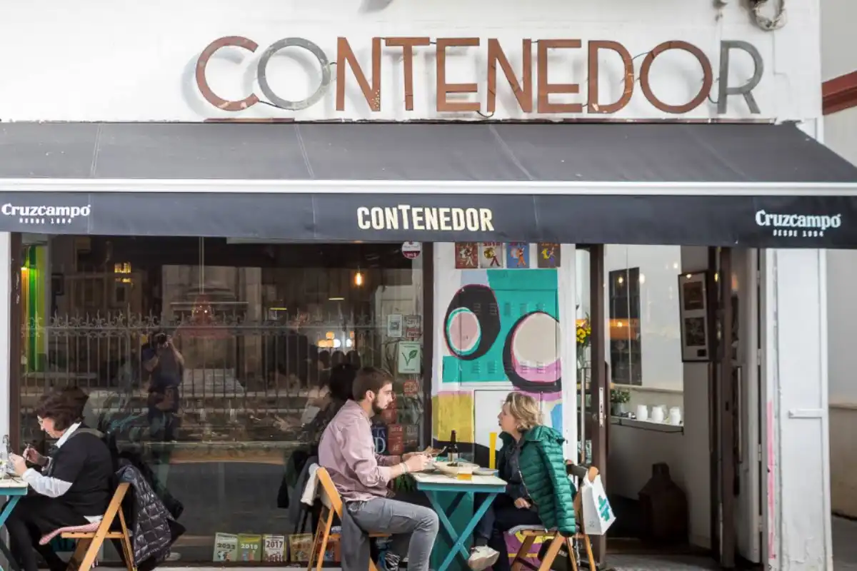 Contenedor, a market-driven restaurant in Seville's Alameda neighbourhood.