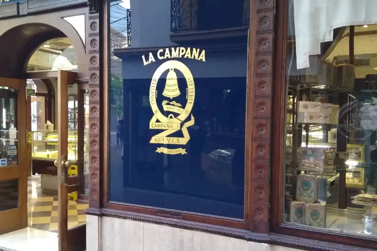 La Campana, Seville's most famous pastry shop since 1885.