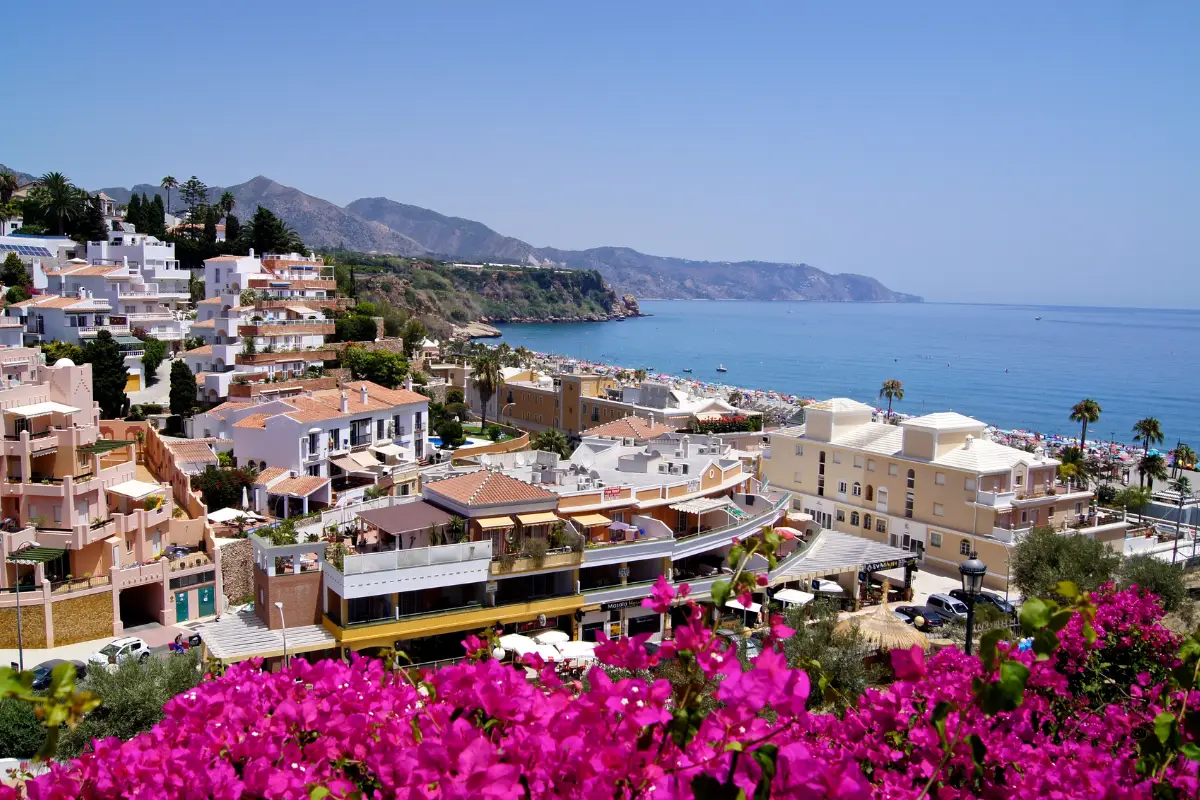 Sunday flea market in Nerja