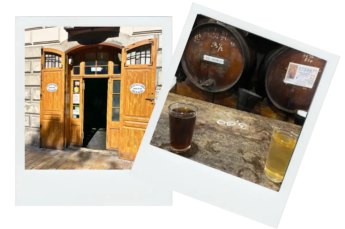 Wine barrels in Malaga