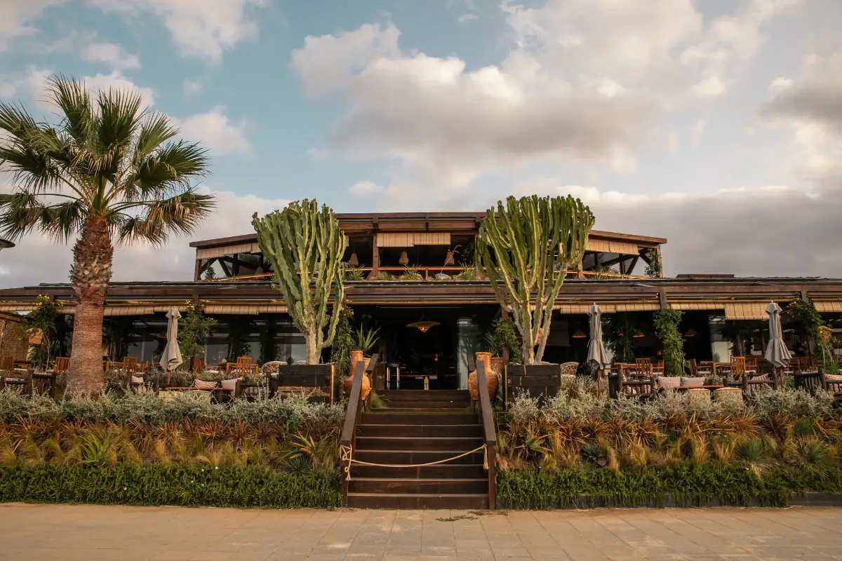 Trocadero beach restaurant in Estepona