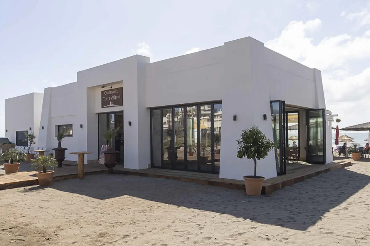 Chiringuito Torre Velerin beach bar in Estepona