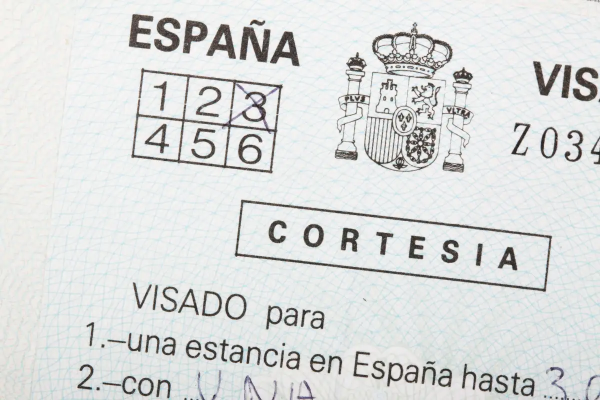 Spanish visa 1