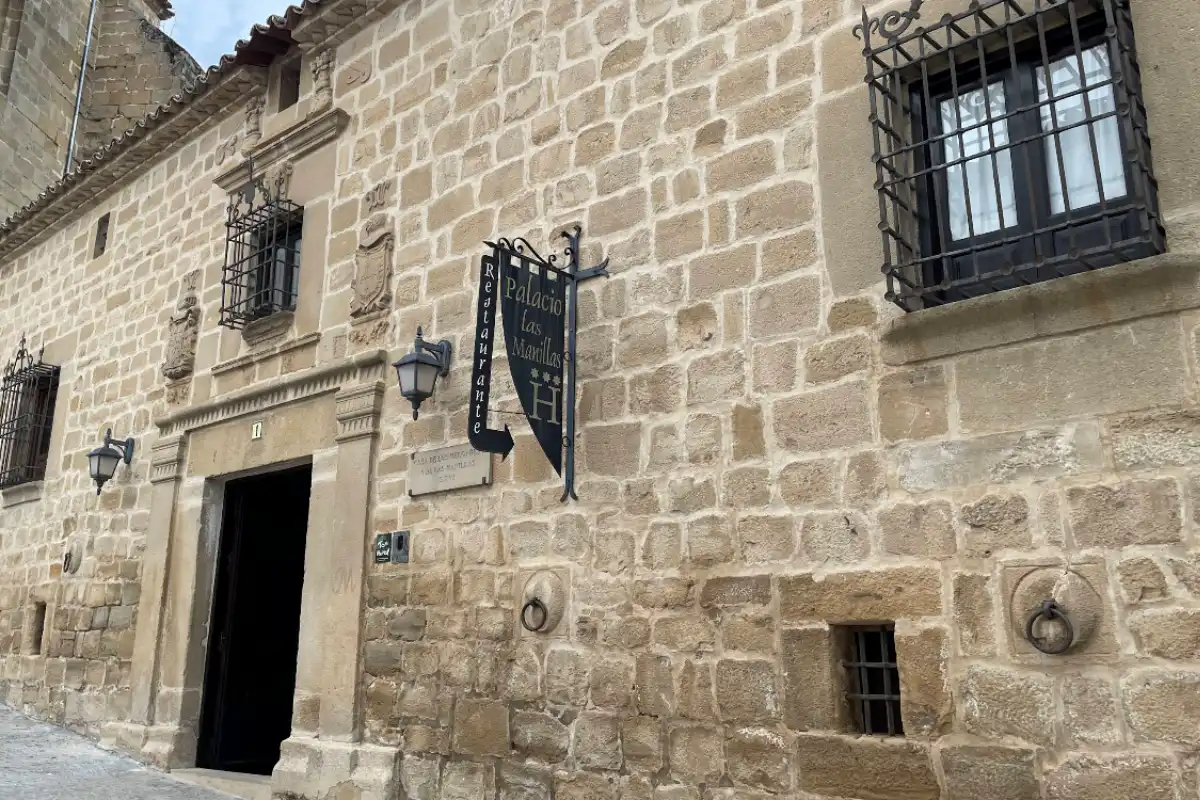 Palacete de Manilla restaurant in a restored Renaissance palace in Baeza