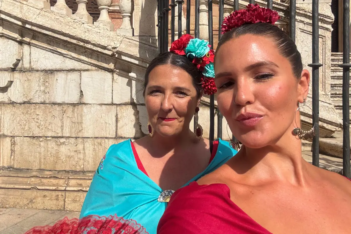 flamenco dress malaga spain on foot 9