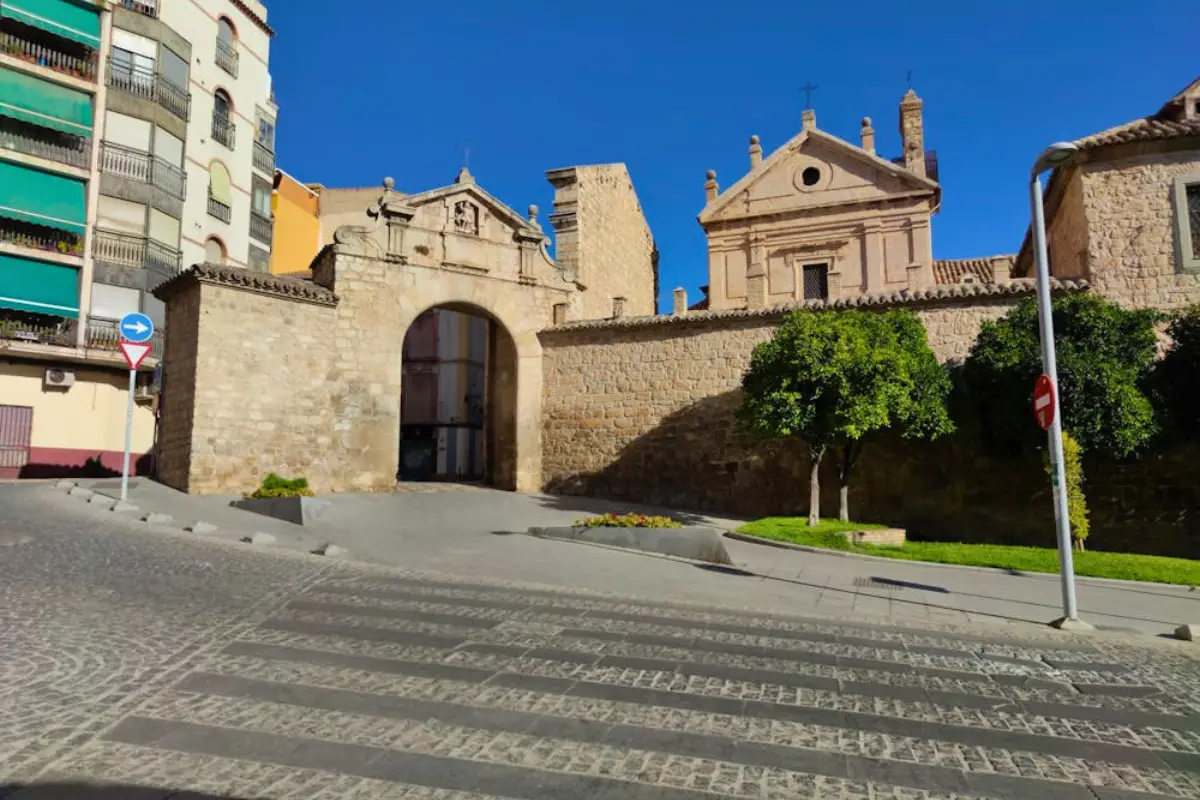 Puerta del Ángel, one of the last surviving city gates of Jaén