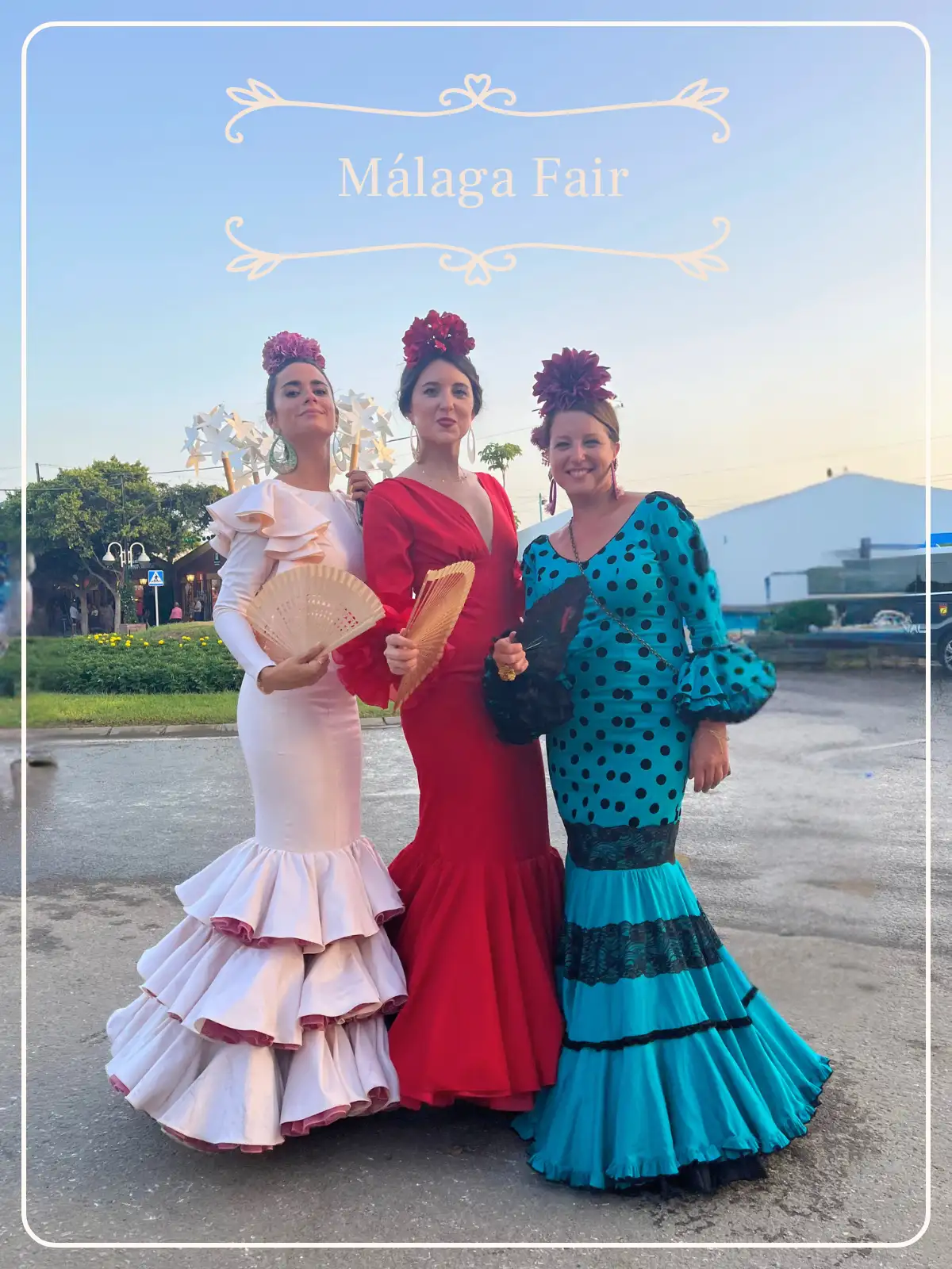 Women at Malaga feria