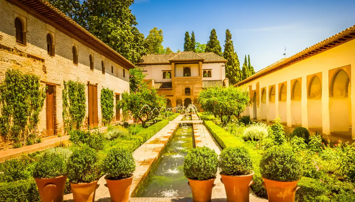 Generalife Gardens in Granada
