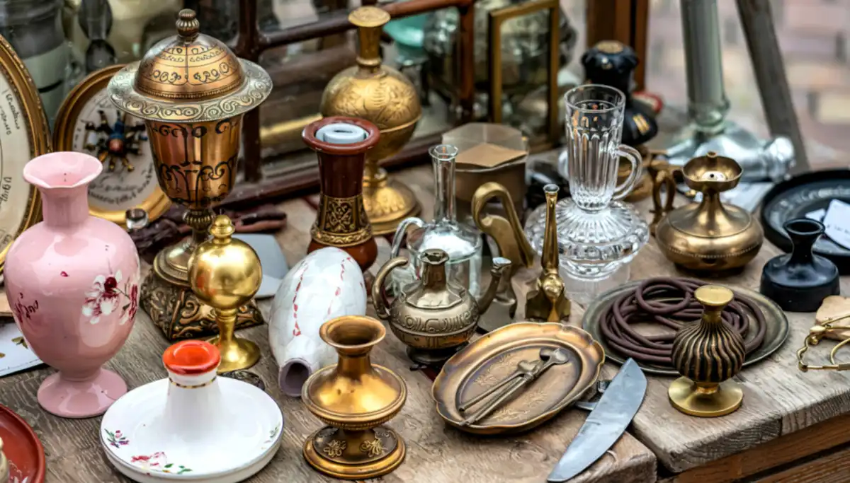 Sunday flea market in Granada