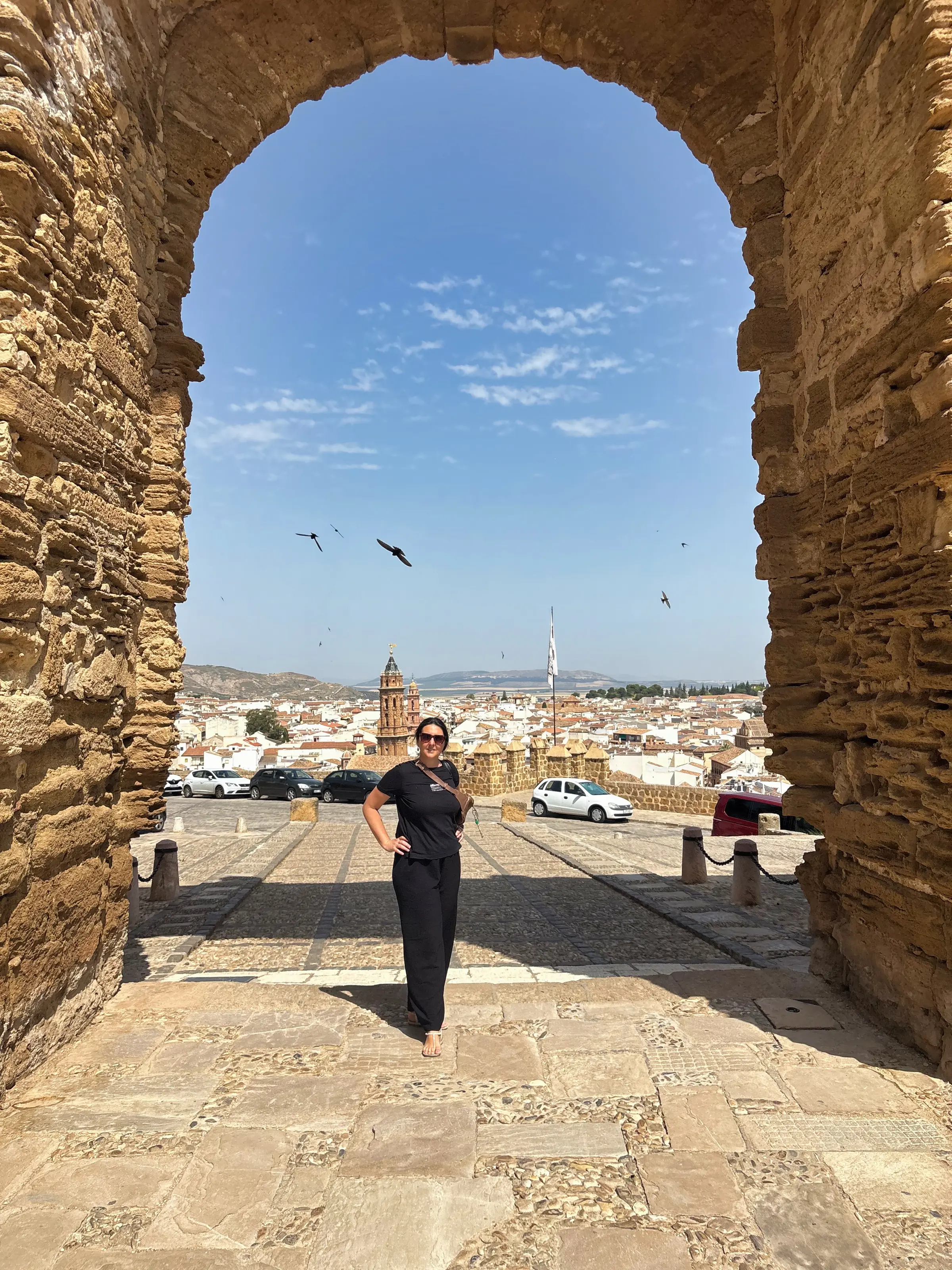 Portrait at Antequera arch