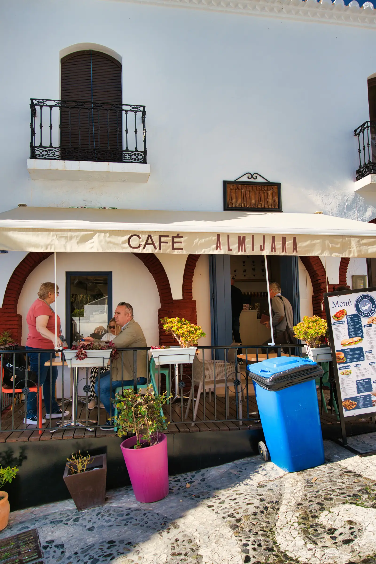 Cafe in Frigiliana