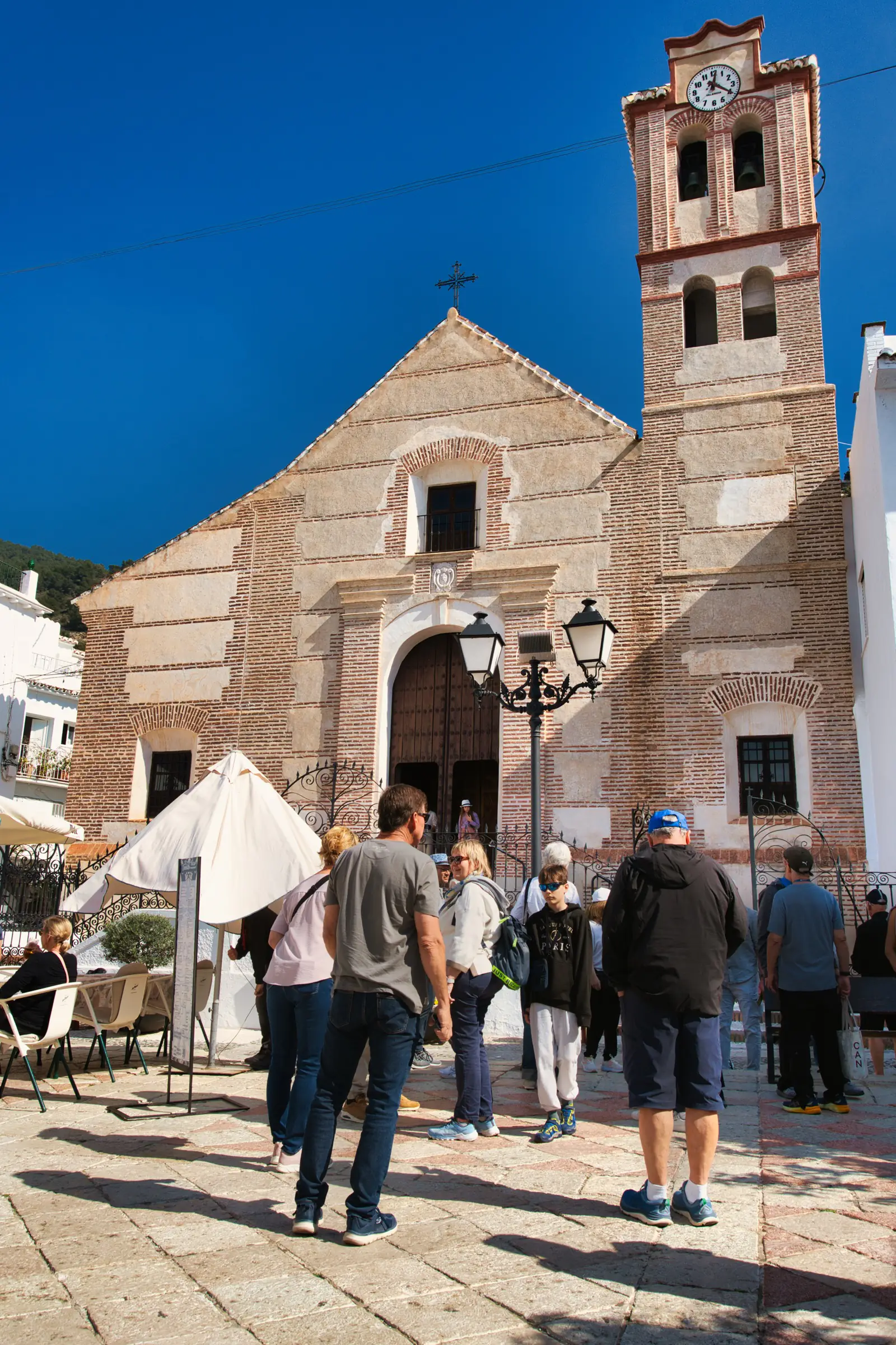 Plaza de la Iglesia during festivities