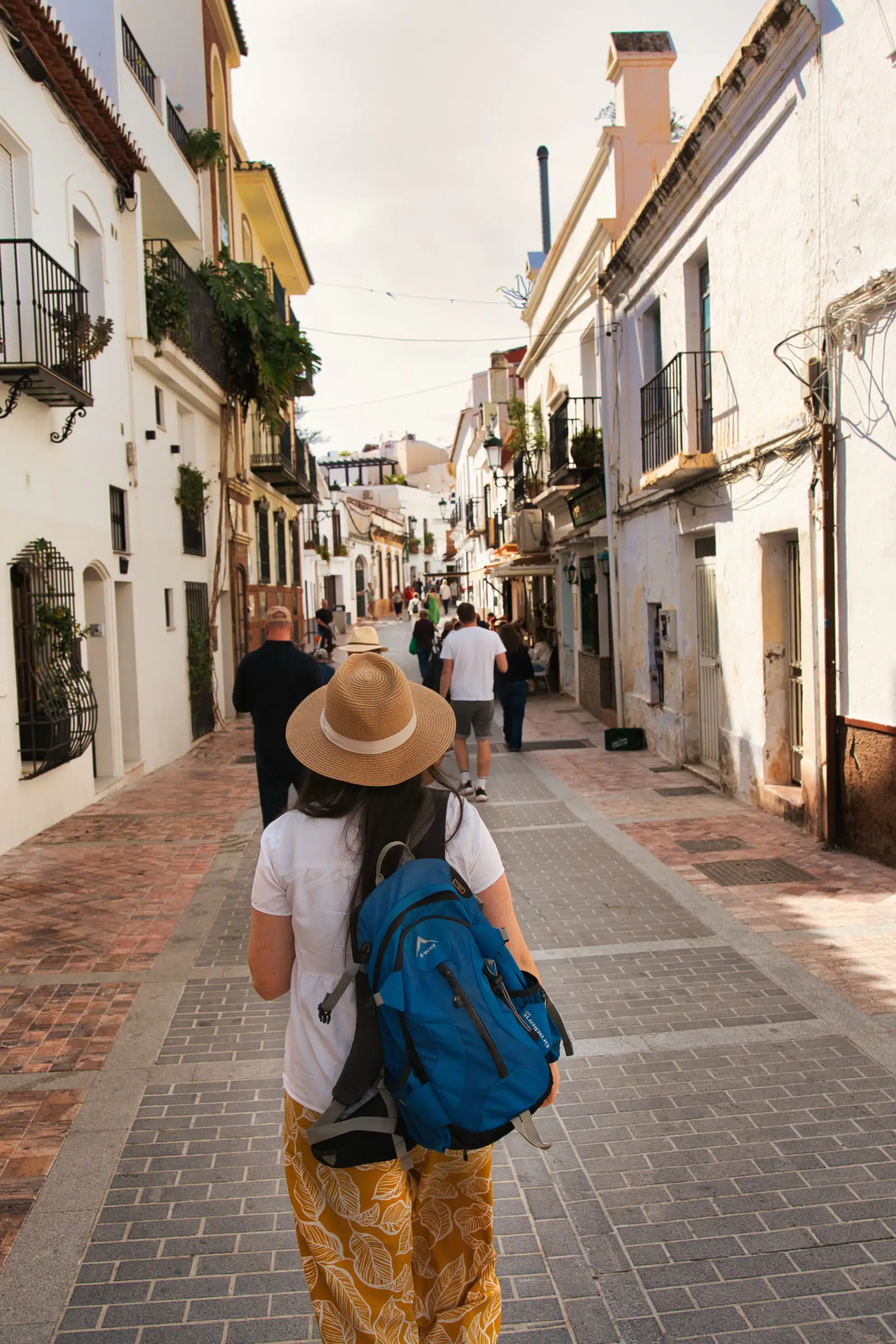 Nerja old town street