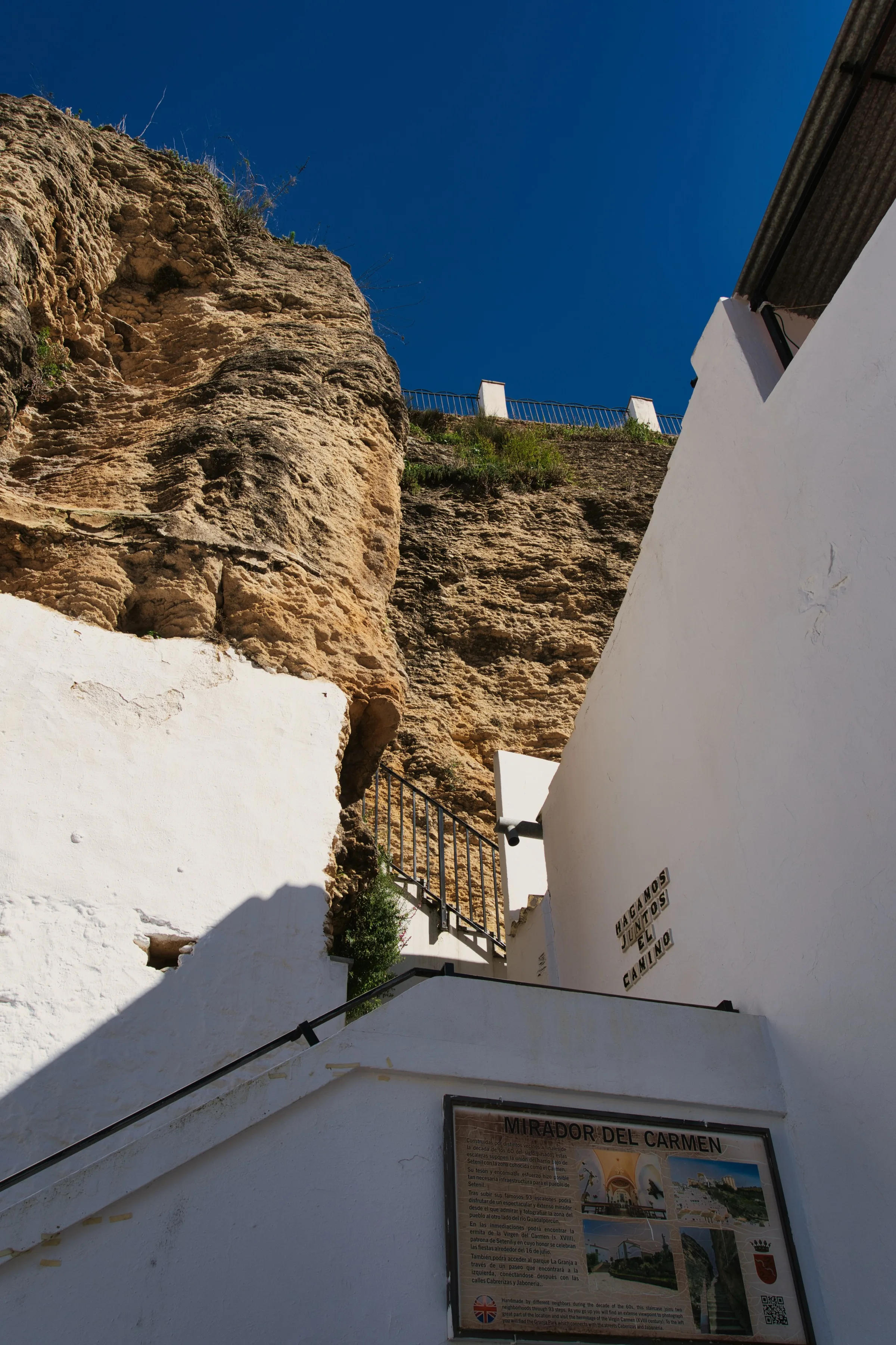 Mirador del Carmen steps