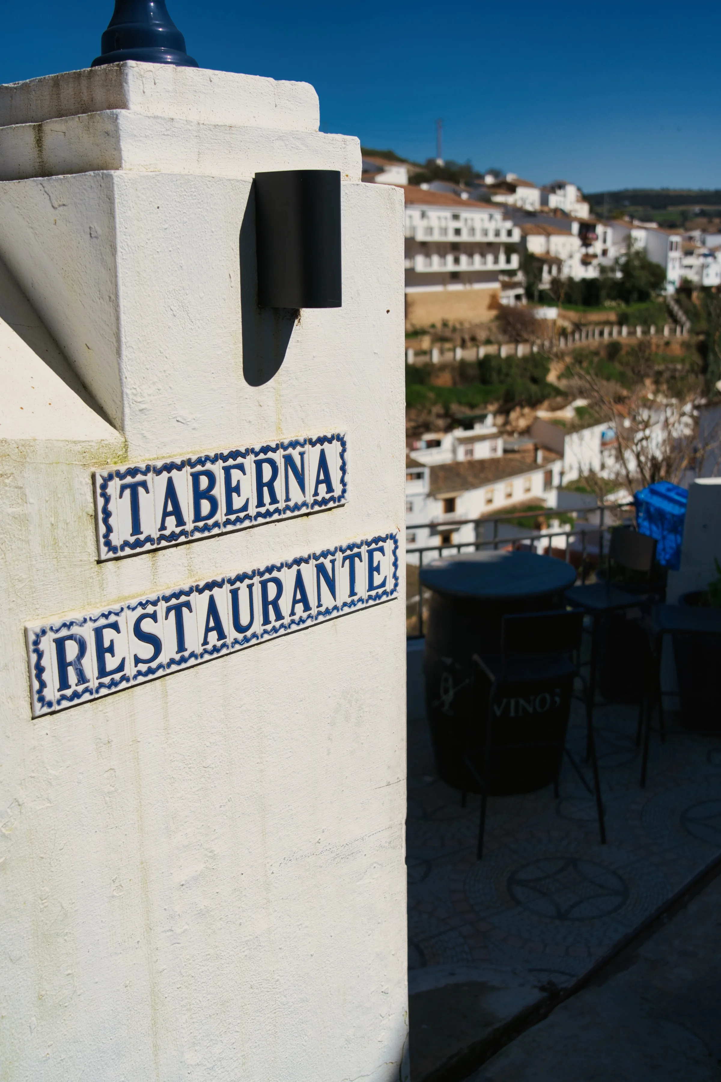 Restaurante Teresa sign.